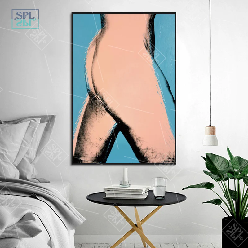Абстрактная Обнаженная Картина на холсте секс девушка плакат Hd