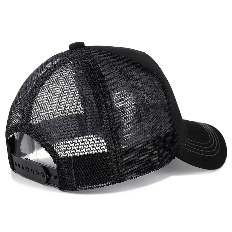 

New Summer Mesh Baseball Cap Anime Cartoon Snapback BUNNY Born Drawing Cap for Women Truck Driver Hat Dropshipping