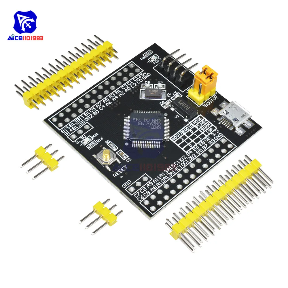 Плата разработки diymore STM32F103RBT6 ARM STM32 система мини плата расширения M76 для Arduino