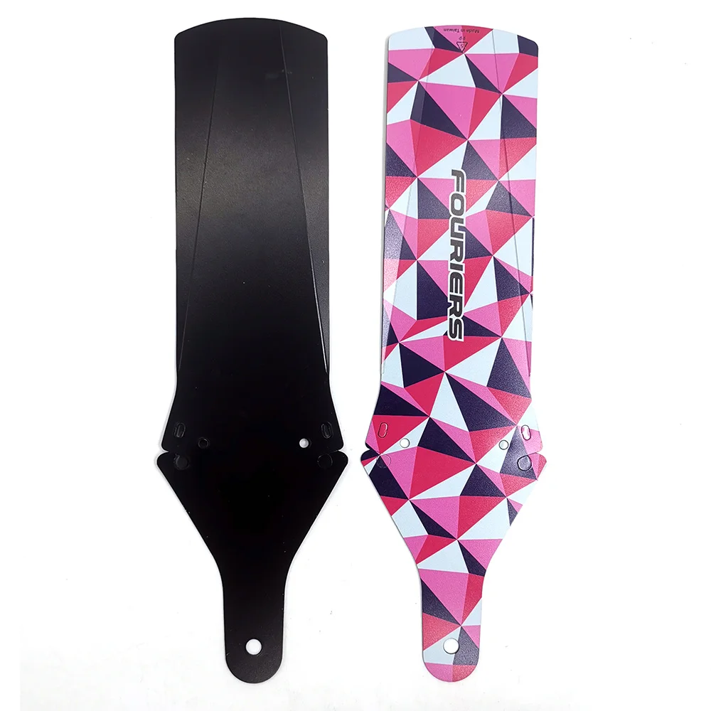 2020 Fouriers Bicycle Rear Fenders Saddle Rail Fender Mud Guards For MTB DH Fixed Gear Mudguard PP Bike | Спорт и развлечения