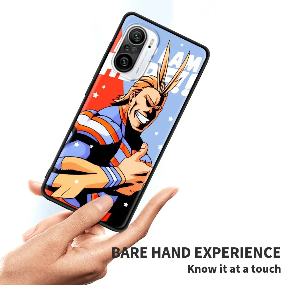 

Soft Case For Xiaomi Redmi Note 9S K40 8 9 8T 9T 7 9C 9A 7A 6A 8A K30 Pro Tpu Matte Coque Phone Cover Anime My Hero Academia