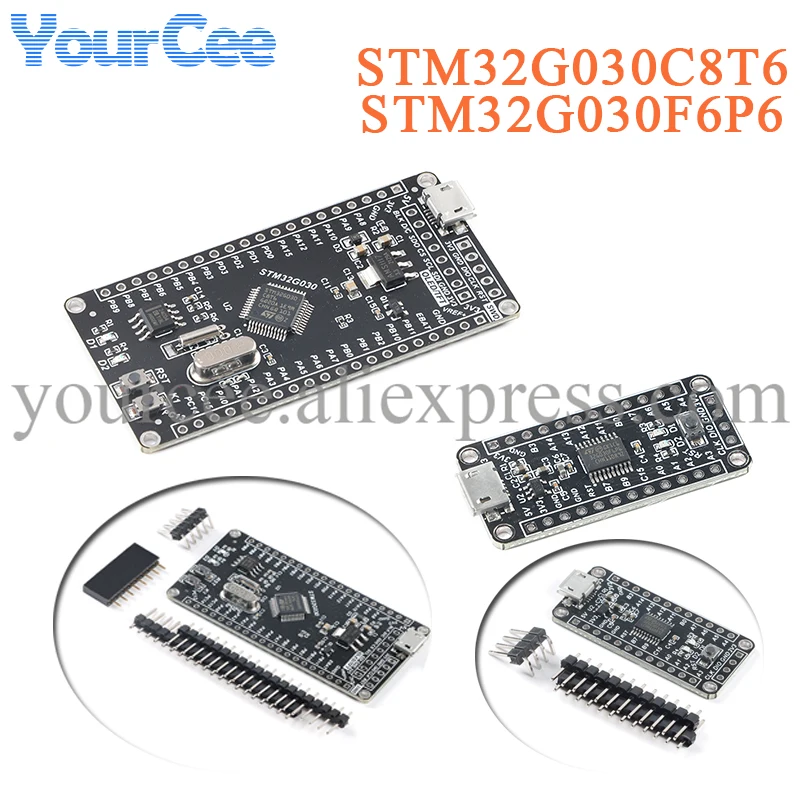 STM32G030F6P6 STM32G030C8T6 Mini Development System Board Module STM32G030 STM32 Microcontroller Core Learning Board