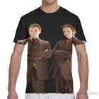 Мужская футболка Fred and George Weasley, женская модная футболка со сплошным принтом, топы для мальчиков, футболки, летние футболки с коротким рукавом