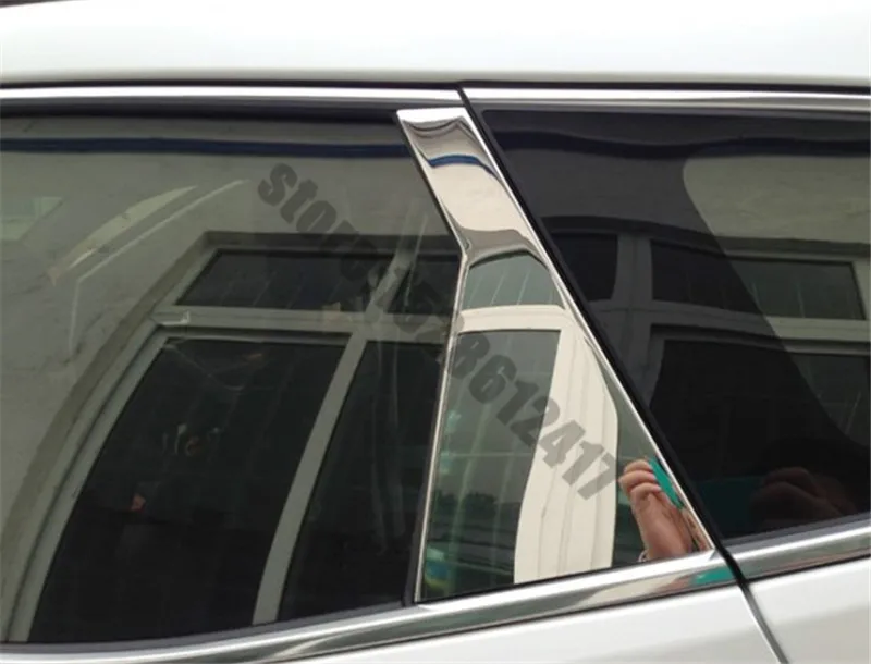 

Для Hyundai Santa Fe/IX45 2013-2017 304 Отделка центральной колонки из нержавеющей стали для стайлинга автомобиля