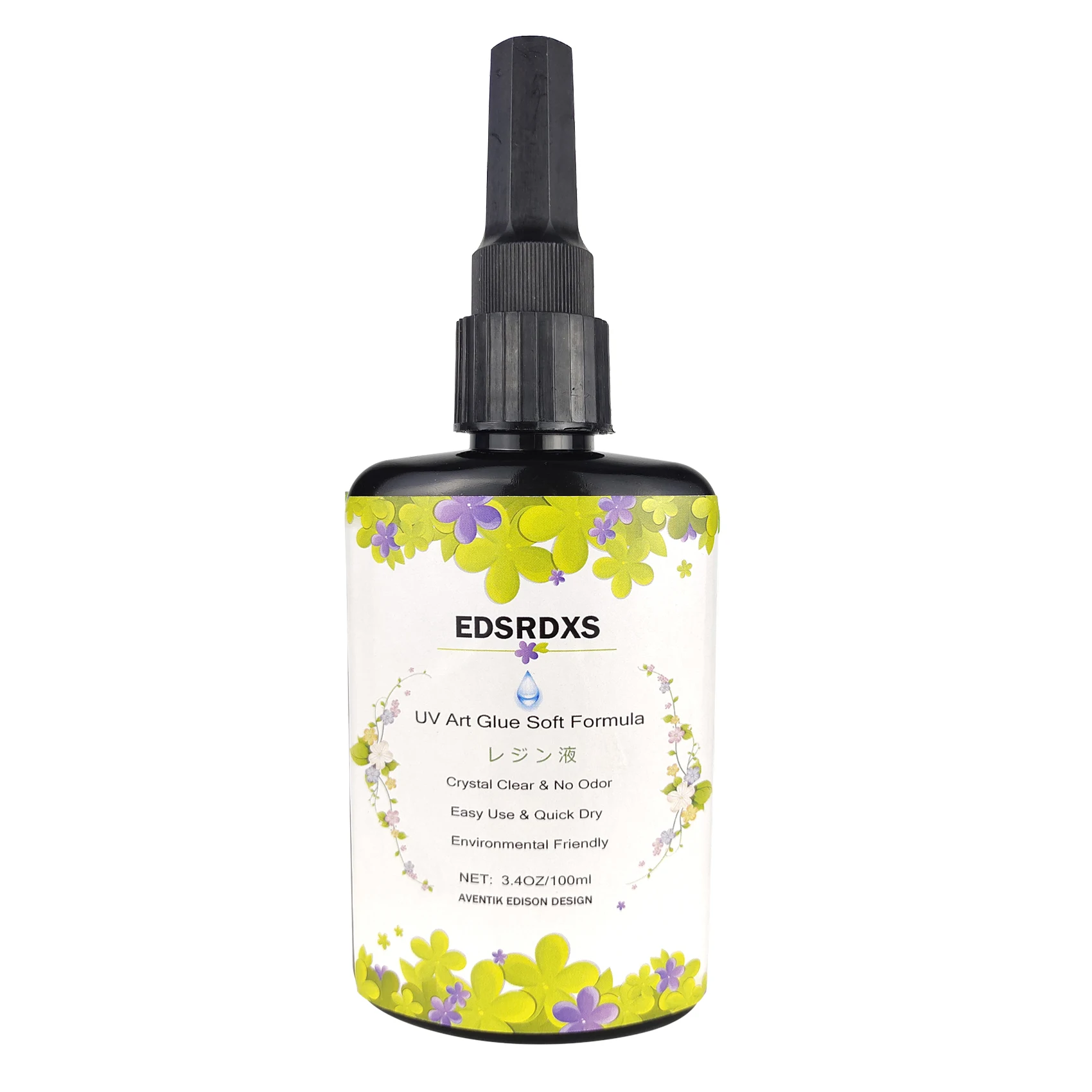 

Aventik Эдисон R & D поделки, прозрачные кристаллы УФ Мягкие смолы, Ультрафиолетовый отверждаемый клей для DIY смолы формы, литье, покрытие