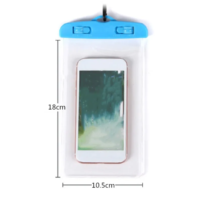 

6 inch Sealing Waterproof Phone Bags with Strap Protect Bag Pouch Outdoor Protective Case Cover Smart Phone Swimming Bags