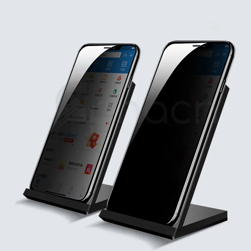 Anti Spy Tempered Glass For iPhone X XR XS 12 11 Pro Max Privacy Screen Protector iPhone 8 7 6 6S Plus 5 5S SE Protection Glass