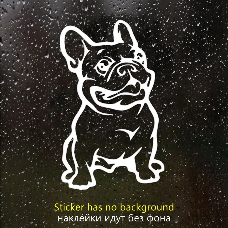 

CK20333# наклейки на авто Французский бульдог версия 1 водонепроницаемые наклейки на машину наклейка для авто автонаклейка стикер этикеты винила наклейки стайлинга автомобилей украшения на бампере автомобиля заднее сте