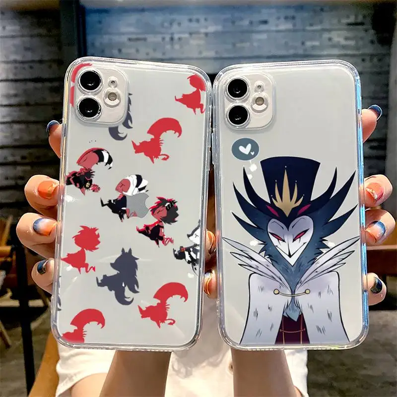 

Helluva Boss Phone Case For iphone 13 12 11 8 7 plus mini x xs xr pro max Transparent soft