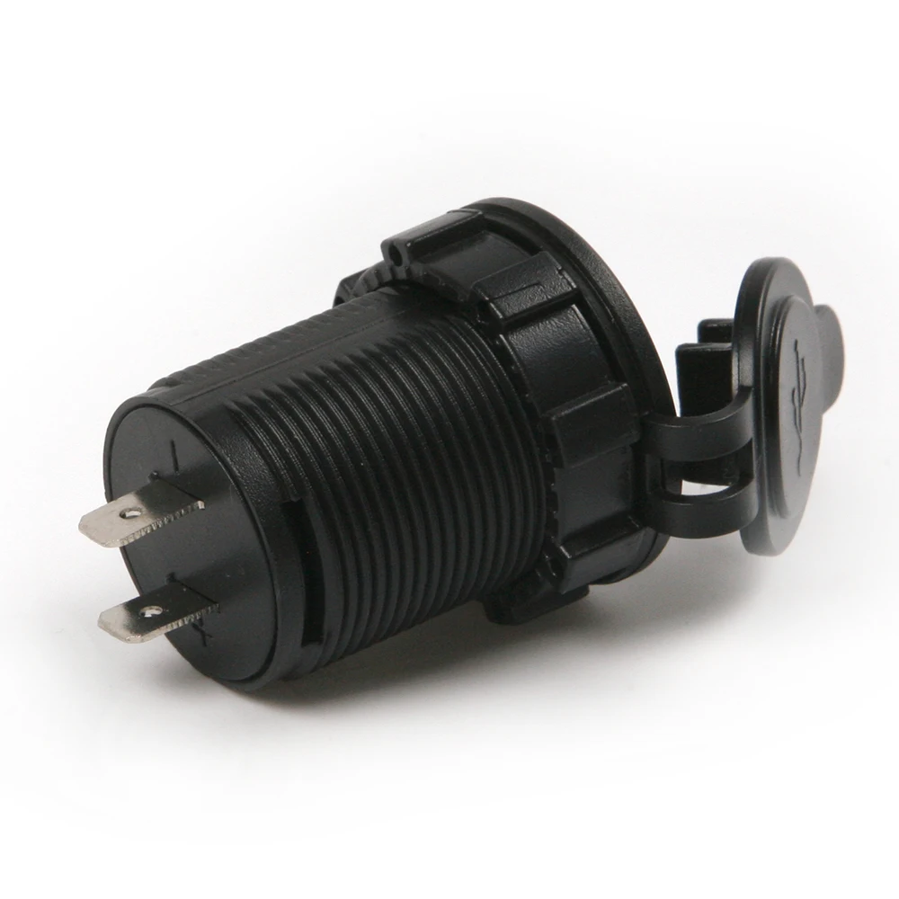 DC 12V Водонепроницаемый двойной Переходник Usb для зарядки в машине разъем