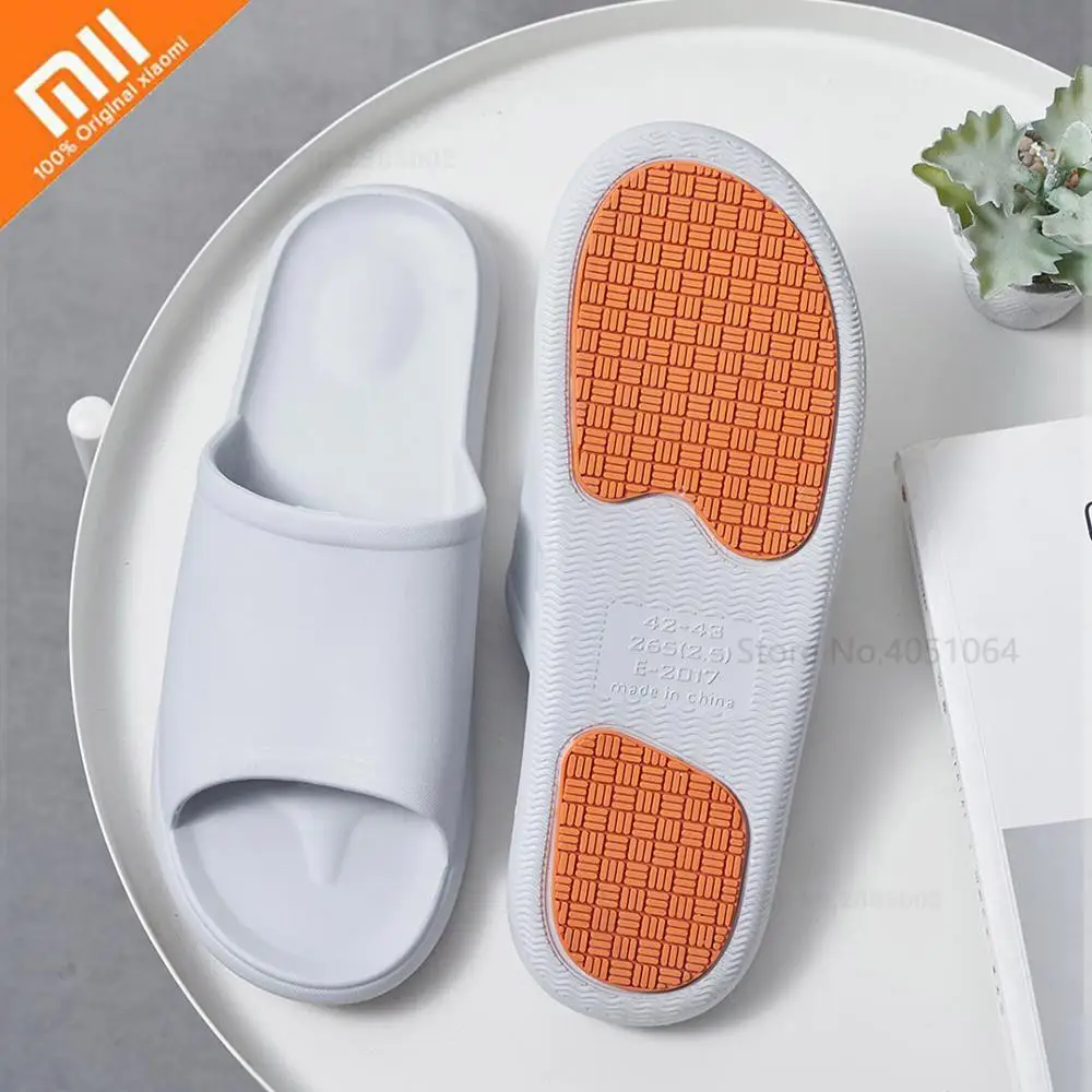 Xiaomi Mijia/тапочки; мужские домашние сандалии для купания; Массажная Повседневная обувь; нескользящие домашние тапочки для душа; домашняя летняя обувь для отеля