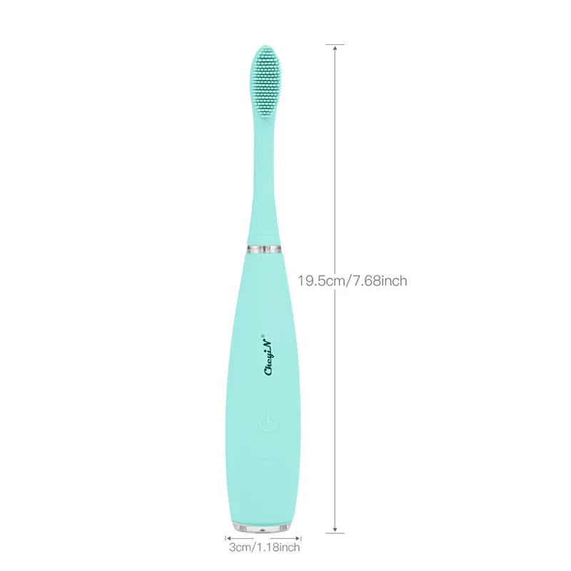 

Ultrasonic Whitening Electric Toothbrush USB Rechargeable Tooth Brush Waterproof Soft Bristle Oral Hygiene Massage Teeth Care