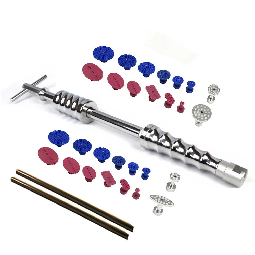 Инструменты для беспокрасочного ремонта вмятин PDR набор удаления скользящий