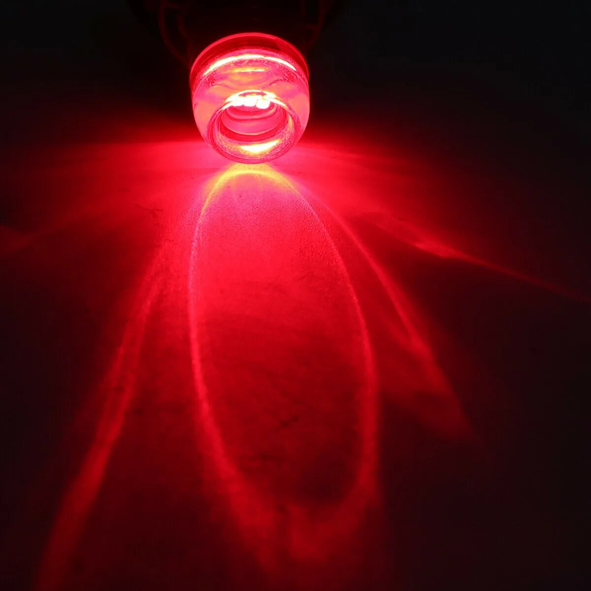 

7528 Bulbs Brake LED Light DC 12V Flashing For Rear Light Red Strobe 1000K 2pcs