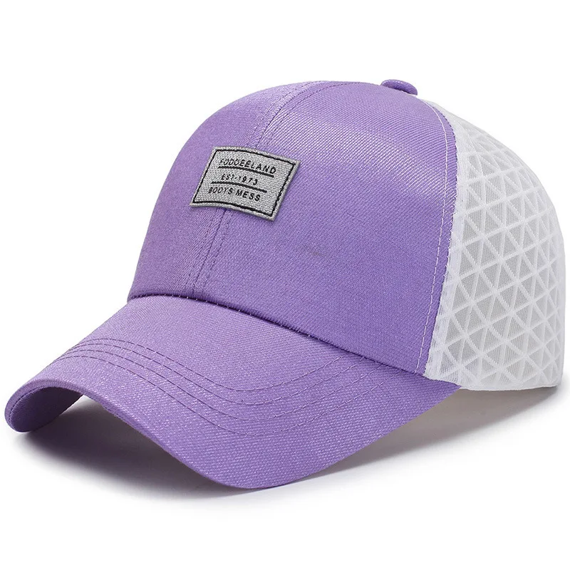 

New Breathable Youth Cap Summer Fashion Casual Baseball Cap Women Men 8 Colors