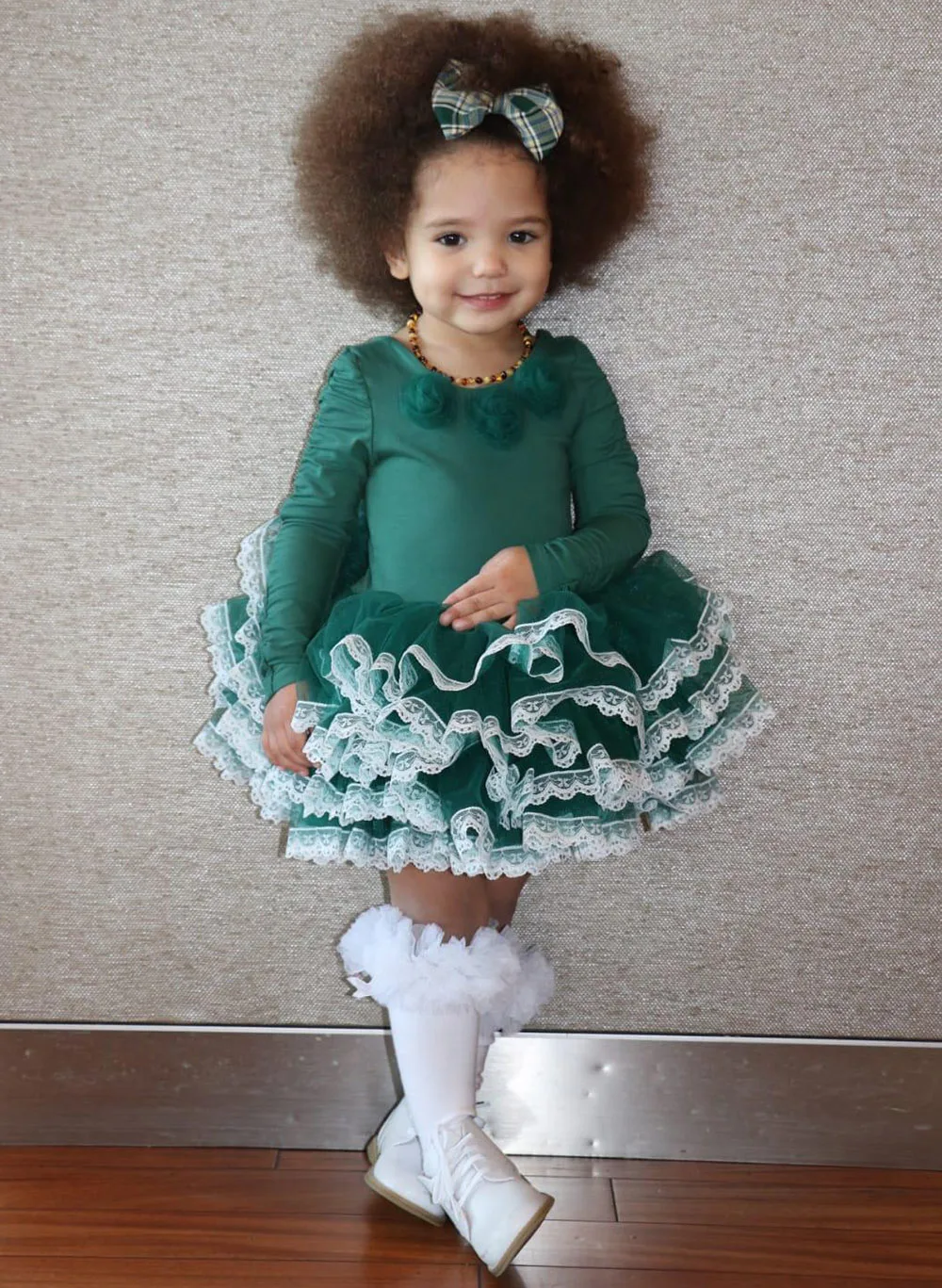 

Кружевное бальное платье для девочки Hunter Green, бальное платье из тюля, свадебные платья для маленькой девочки, недорогие платья для причастия и конкурса