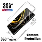Полностью покрывающий чехол из поликарбоната и силикона для Mi 11 Lite 11 Pro 360, чехол для Xiaomi Mi 11 Ultra Poco X3 Pro F3 Redmi Note 10 Pro 9T 9AT 9C NFC K40 Pro