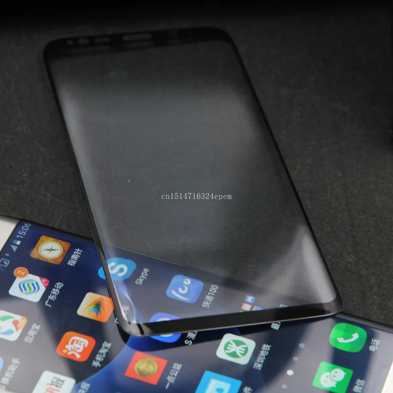 Изогнутое закаленное стекло для Samsung Galaxy S8 + S9 Защита экрана Plus|Защитные стёкла и