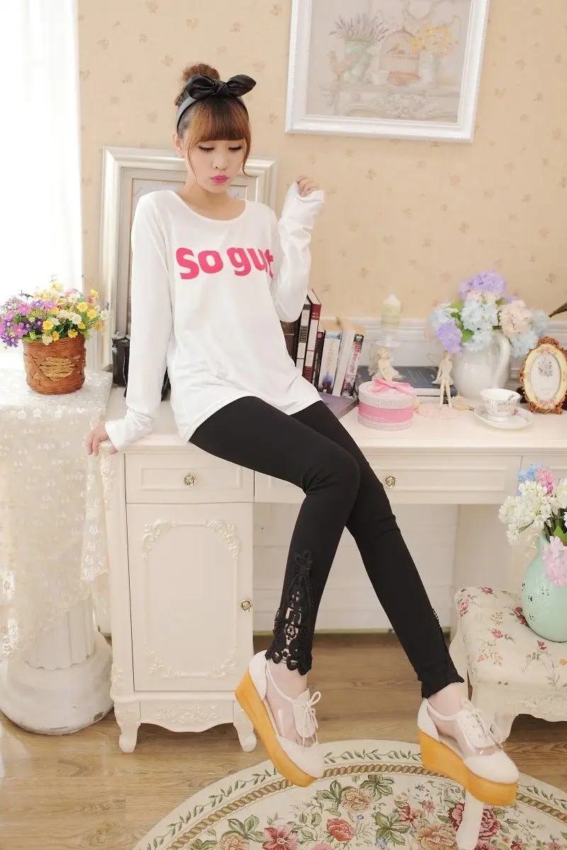 Мягкие эластичные джеггинсы тонкий карандаш летние новые цветочные короткие