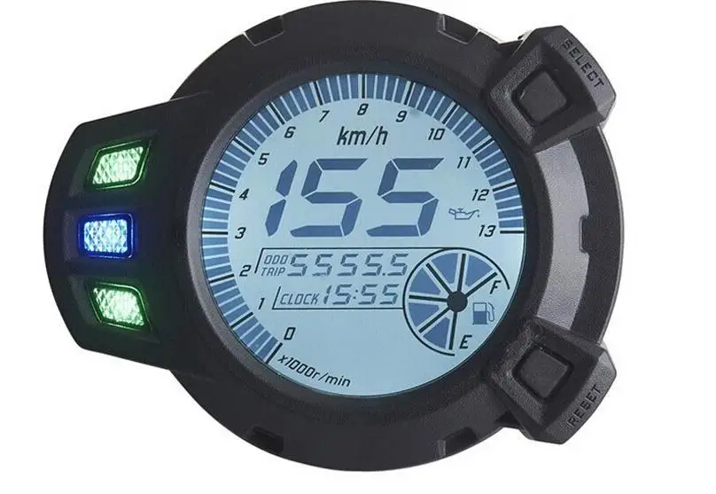 Motorcycle Meter For YAMAHA BWS100 BWS125 2009-2015 ZUMA YW125 Backlit Display With Oil Amount Speedometer | Автомобили и
