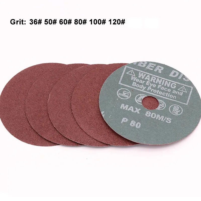 4 Inch 5 125mm Steel Grinding Pads Angle Sandpaper Polishing Discs 36-120 Grit Paper Disc | Инструменты