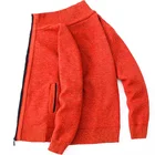 Свитер облегающий мужской, плотный теплый модный вязаный джемпер, Повседневная зимняя одежда