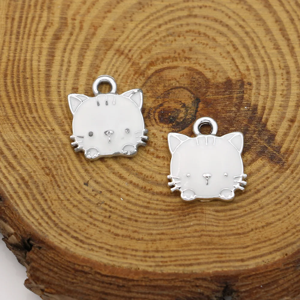 10 шт. эмалированные серебряные аксессуары для изготовления ювелирных изделий |