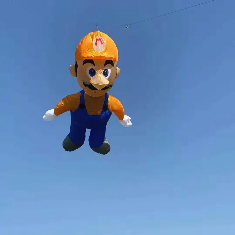 Бесплатная доставка высокое качество 3D мультяшный мягкий воздушный змей ripstop