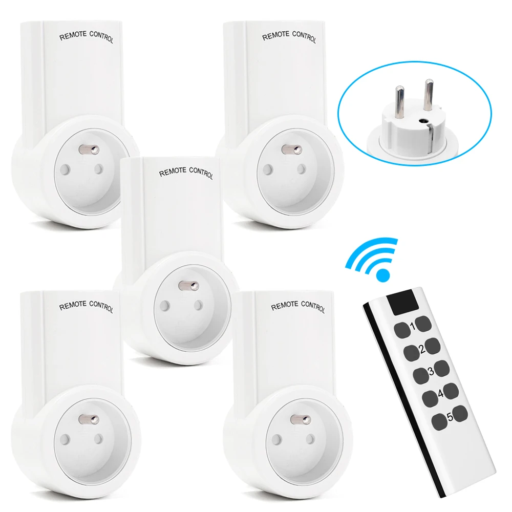 Универсальная инфракрасная розетка с дистанционным управлением французская