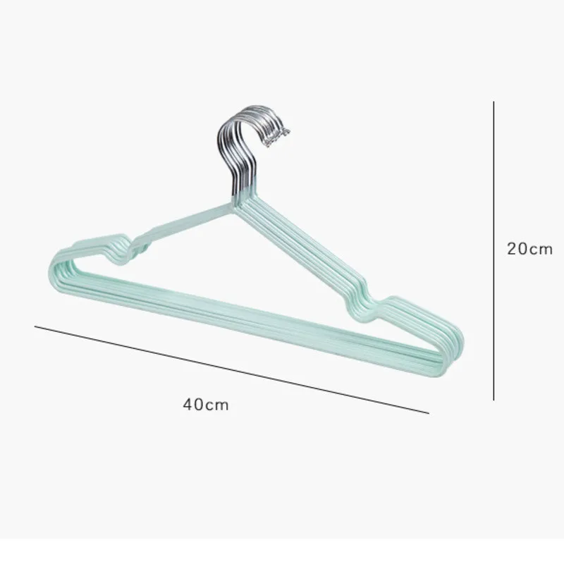 

10pcs Clothing Hanger Non Slip Drying Clothes Rack Portable Household Wardrobe Coat Storage Organization Space Saving