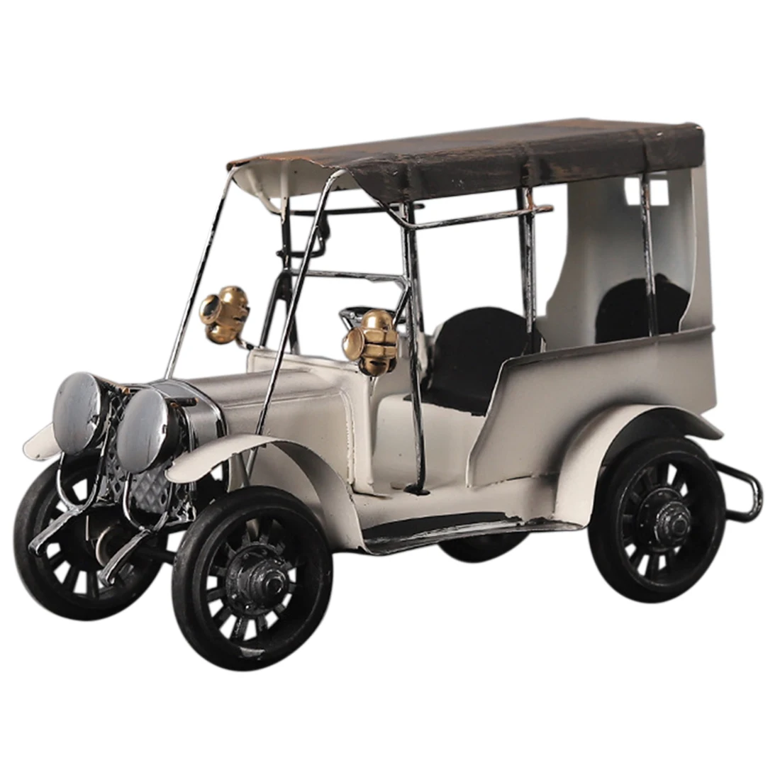 Горячая Ретро кованого железа классическая модель автомобиля украшения