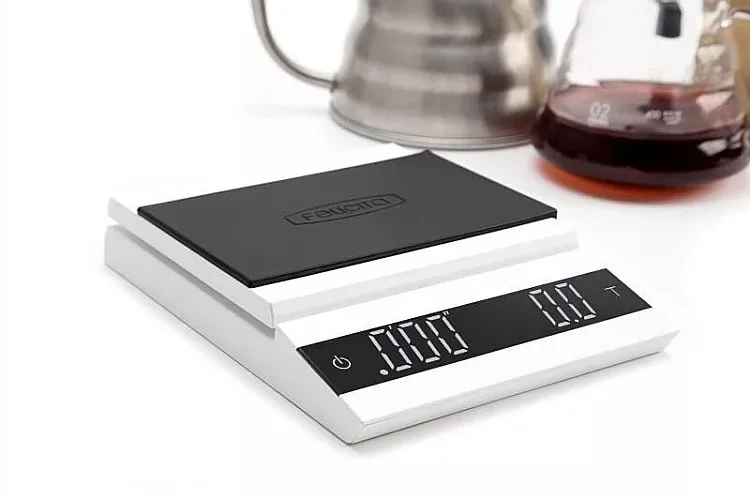 Felicita Parallel coffee scale with Bluetooth digital scale pour coffee Electronic Drip Coffee Scale with Timer