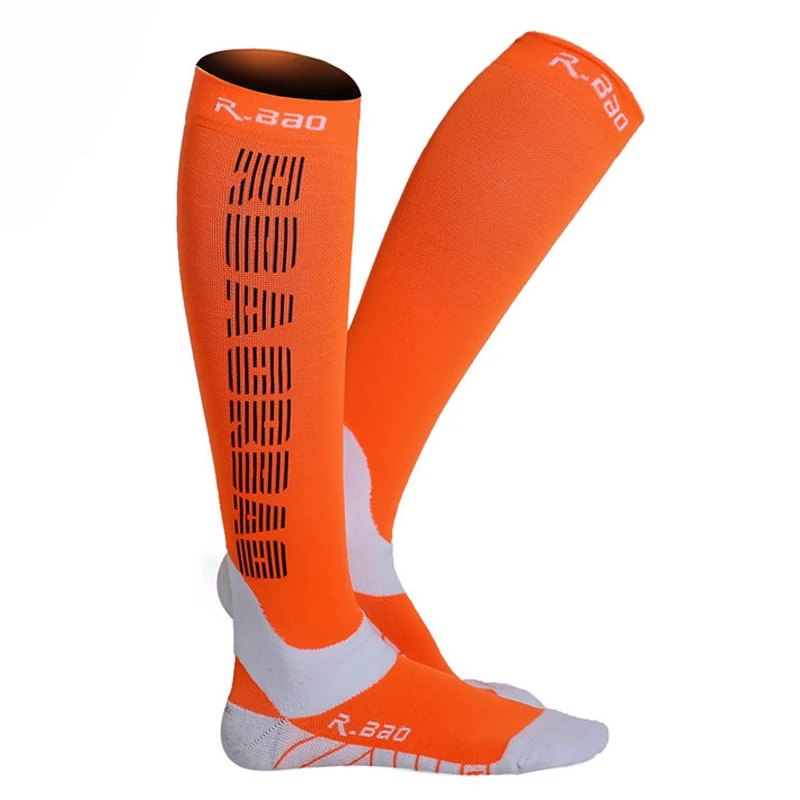 R BAO унисекс спортивные носки походные тянущиеся женские уличные чулки высокие