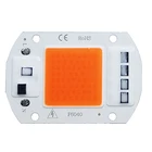 Светодиодный ная фитолампа полного спектра для выращивания растений, лампа COB для комнатных цветов, 220 В переменного тока, 10 Вт, 20 Вт, 30 Вт, 50 Вт