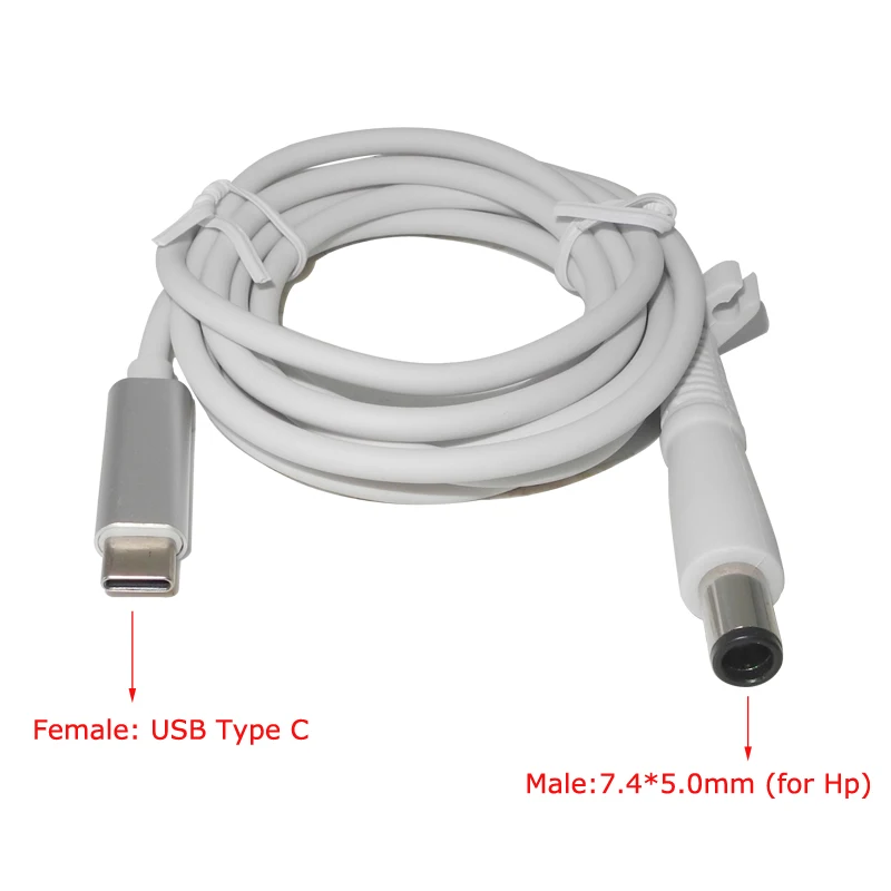 Кабель питания 7 4x5 0 мм шнур адаптер для зарядного устройства штекер USB Type C