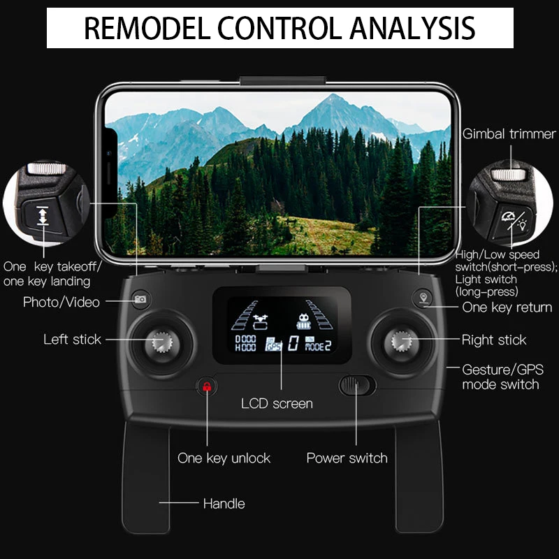 Mjx Bugs 4 W B4w 5g Gps бесщеточный складной Дрон с Wifi Fpv 2k Hd камера Анти встряхивание 1 6 км 25