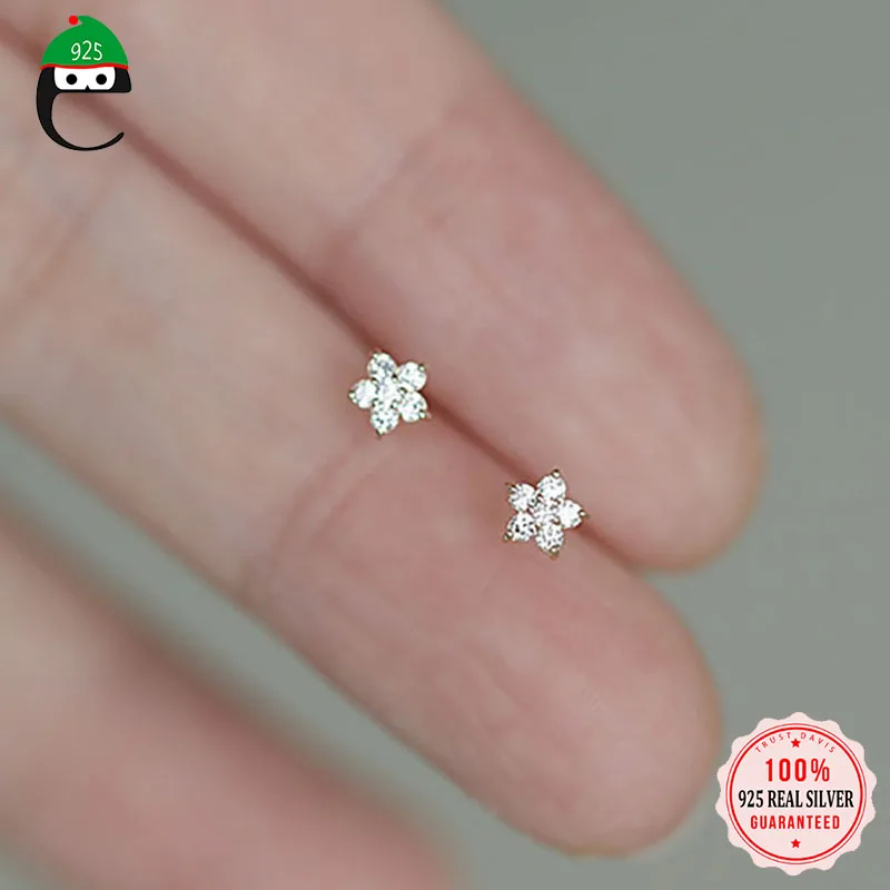 

Женские серьги-гвоздики из серебра 925 пробы, со звездой, цветком, бабочкой, молнией