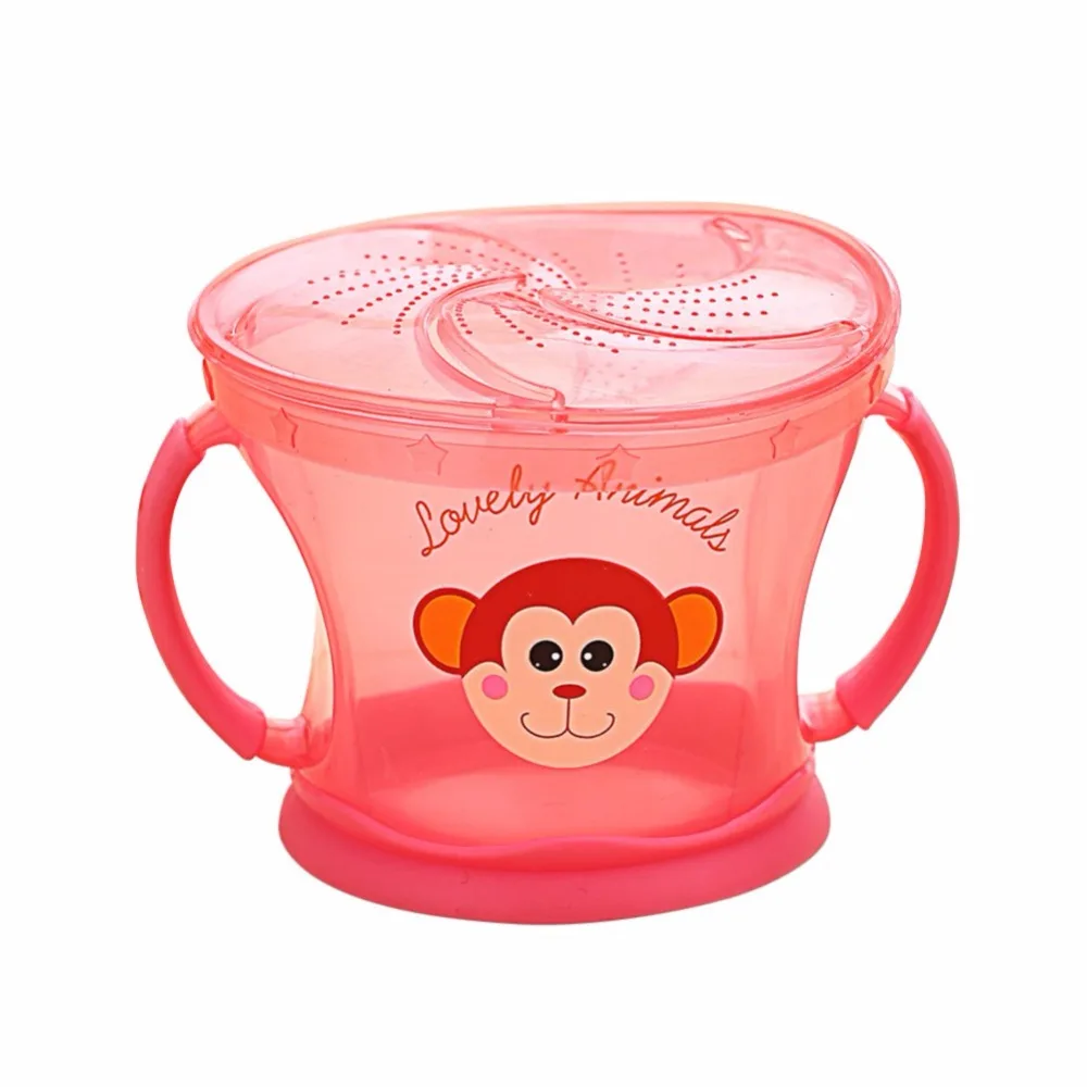 

Infant Toddler 360 Rotate Spill-Proof Bowl Dishes Tableware Baby Snack Bowl Food Container Feeding Children's Assist Food