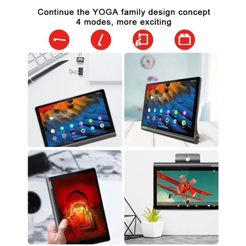 Lenovo YOGA Tab 5 смартфон с 5-дюймовым дисплеем восьмиядерным процессором Snapdragon 10 1 ОЗУ 4