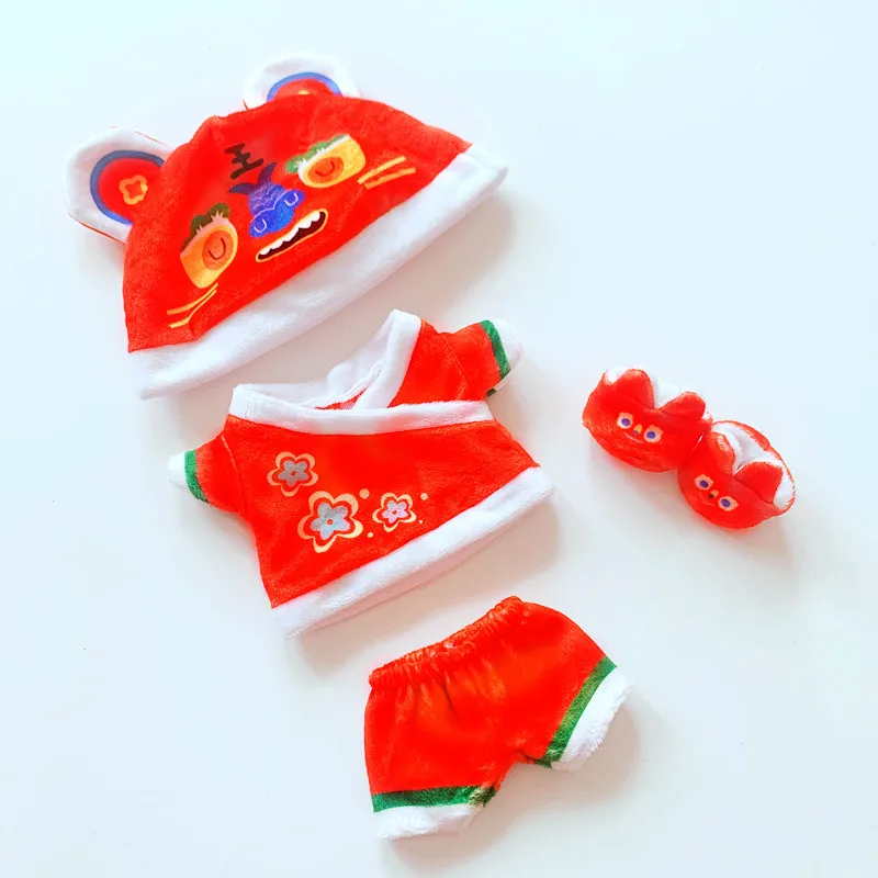 

20cm Star Idol Doll's Kawaii Tigers Shirts Pants Suits 20cm Star Idol Doll's Clothes Accessories(No Doll)