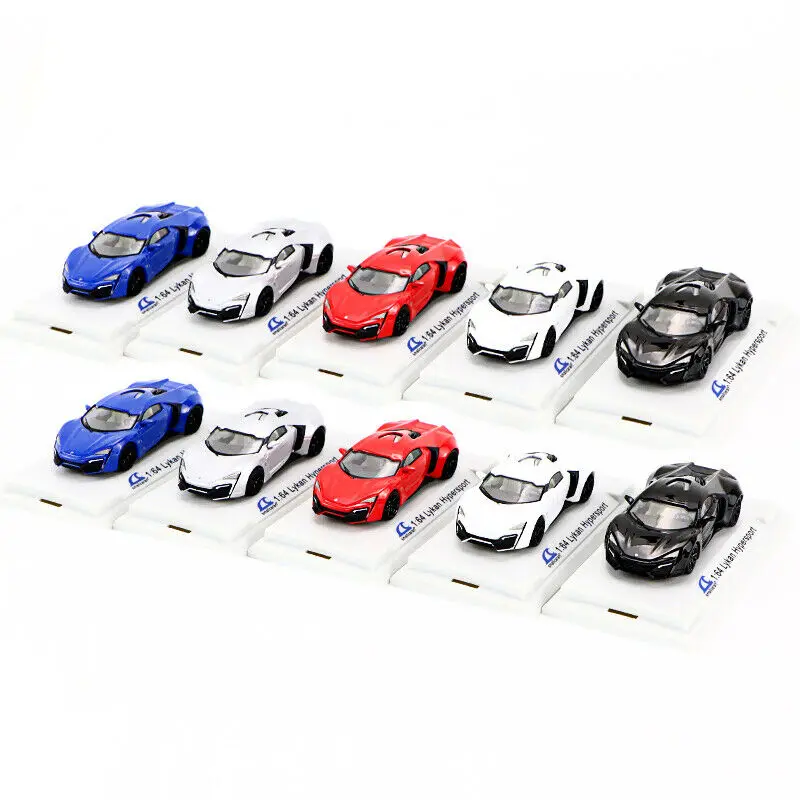 

SmallCarArt 1/64 Lykan Hypersport Diecast Display Sport Car Model Collection