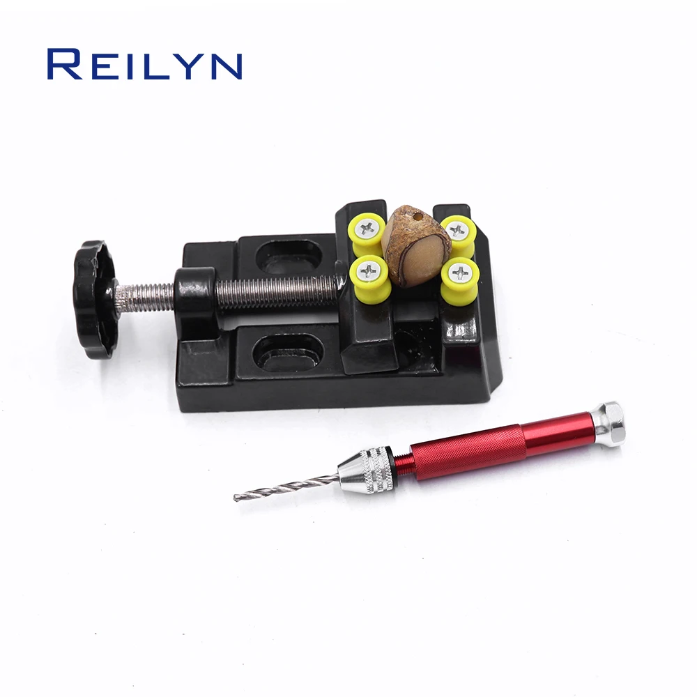Freeshipping Table Plier Clamp Carving Bed Table Vise Carving Clamping Tools Mini Bench Clamp Mini Flat Plier Bench Plier