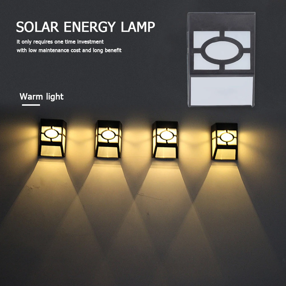 

Retro Solar Wall Lamp Waterproof IP65 Outdoor Garden Street Light Night Lamp Energy Saving Landscape Lamp LED Solar Light