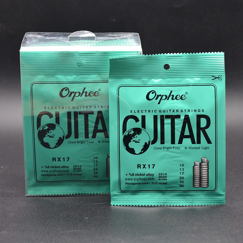 10 шт Orphee RX17 (010 046) отличные яркие тона и нормальный светильник Электрогитары набор