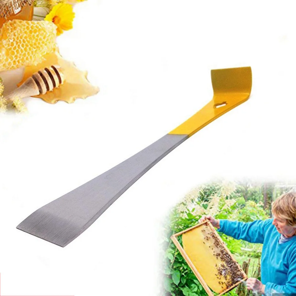 

Пчеловодство пчелиный улей лангстрот инструменты J Тип ручка с Мёд Ножи продукта скребок для улья для пчеловода поставляет оборудование в в...