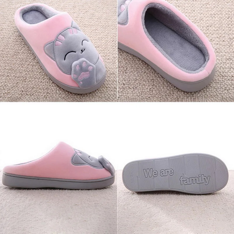 

Pantofole Da Casa Invernali Da Donna Scarpe Da Gatto Unisex Da Cartone Animato Pantofole Da Casa Calde Invernali Morbide
