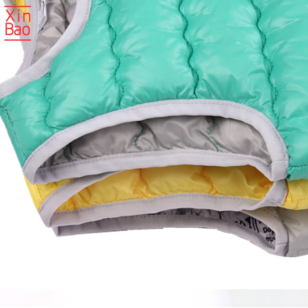 Милый осенне-зимний жилет XINBAO для мальчиков и девочек куртка с легким белым