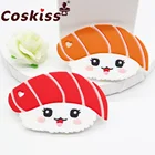 Силиконовый Прорезыватель Coskiss для суши, детский мультяшный рисовый шар, подвески сделай сам, детский уход, Прорезыватель для зубов, цепочка для соски, игрушка