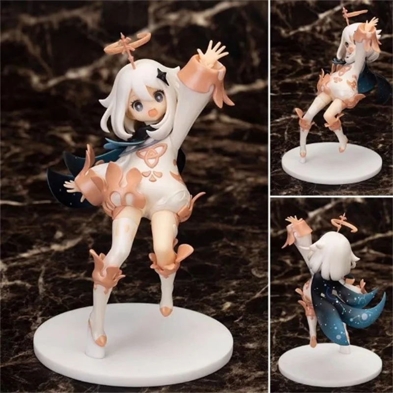 Genshin Impact Paimon Anime Figure Paimon Action Figure Genshin Impact Cosplay Paimon Figurine Collectible Model Doll Toys Gifts