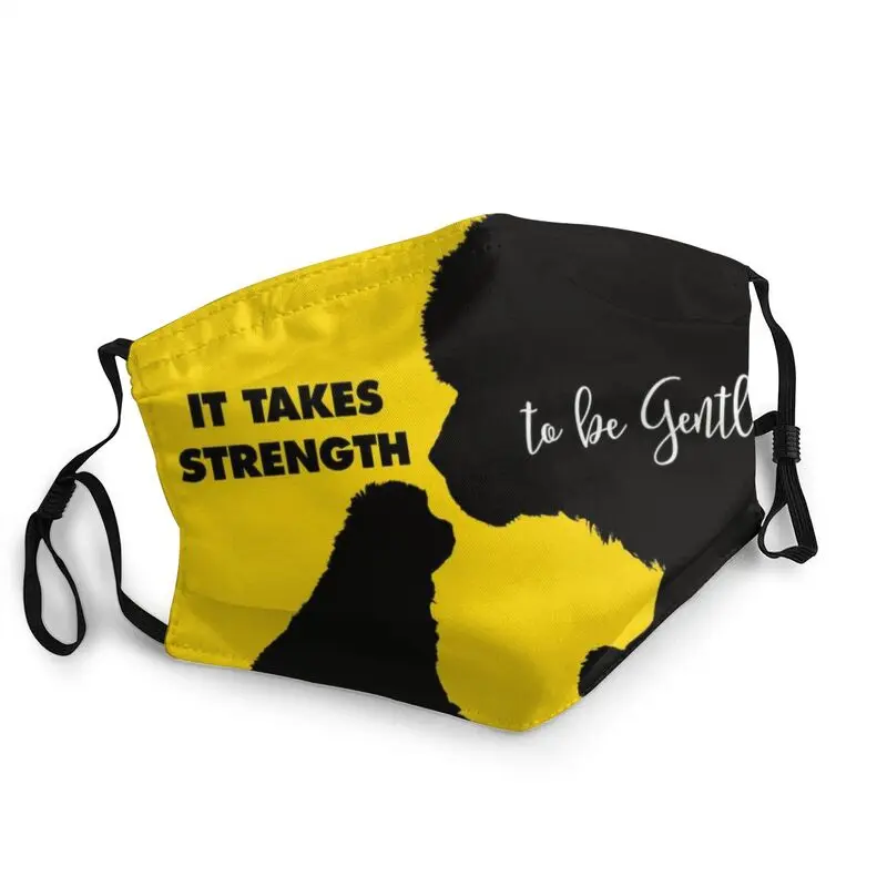 

Моющаяся маска для лица Newf Newfy Newfie для взрослых, унисекс, маска с собакой 292-фарад, мужская, женская, мужская, противопылевая, искусственная ма...